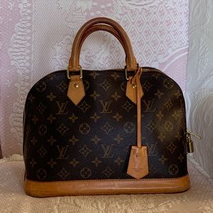 Louis Vuitton Alma Monogram Purse